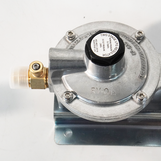 PORIYA LPG Regulator Kit Twin Stage 280MJ Suit Caravan RVs & Home Use