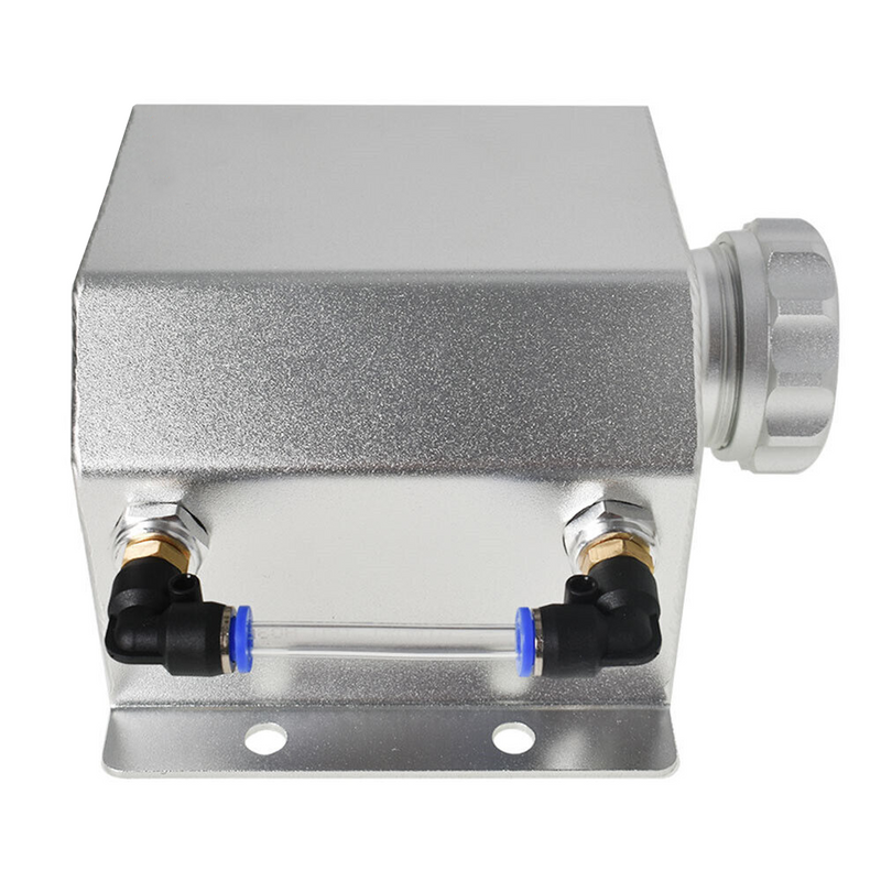 Load image into Gallery viewer, PORIYA Universal 1L Aluminum Radiator Coolant Overflow Bottle Tank Expansion Reservoir
