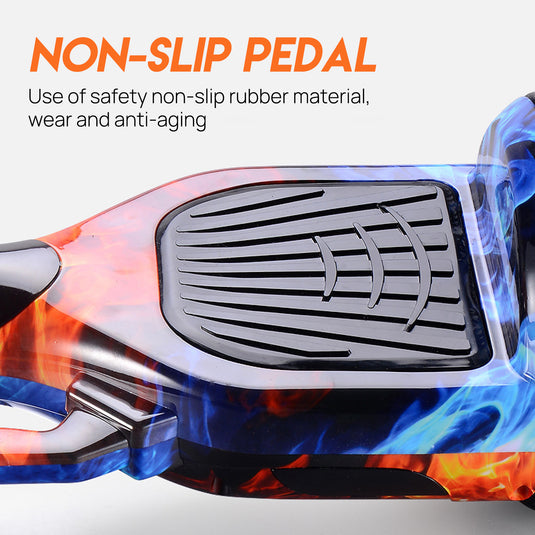 Electric Hoverboard Bluetooth Speaker Portable LED Self Balancing Scooter UL