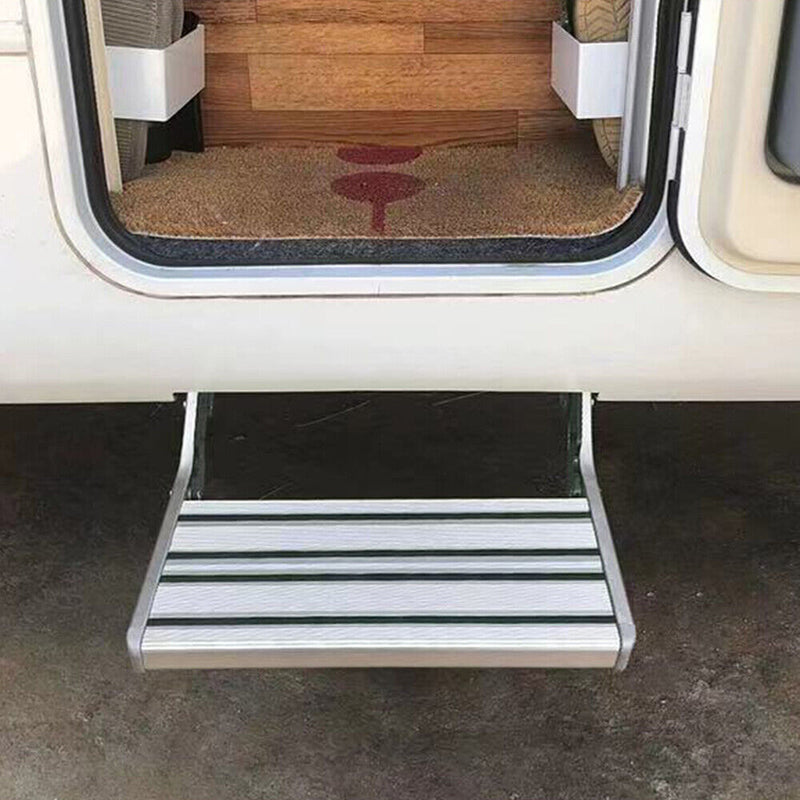Load image into Gallery viewer, PORIYA Caravan Step Aluminium Pull Out Folding Caravan Step Camper Trailer Motorhome RV
