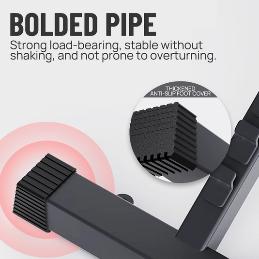 PORIYA 9In1 Foldable Adjustable Weight Bench Fitness Bench Adjustable Bench Gym