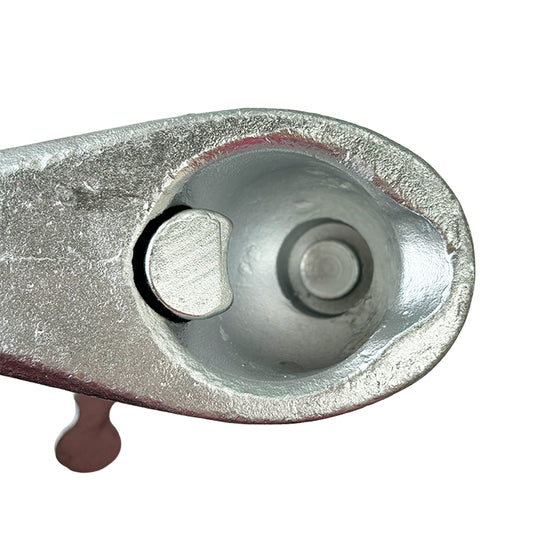 PORIYA Trailer Coupling Hitch Override Zinc Finish Mechanical 2T 50mm Mechanical