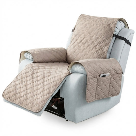PORIYA 100% Waterproof Recliner Chair Cover Non Slip Recliner Covers for Recliner Chair