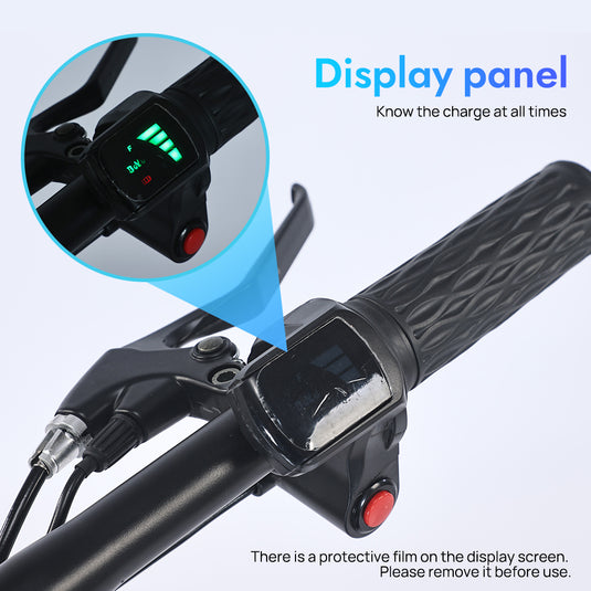 PORIYA Foldable Electric Bicycle 1000W 50KM/H Portable Commuter Travel Bicycle E Bike 48V