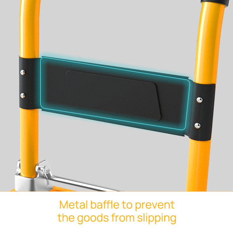 Load image into Gallery viewer, PORIYA 150KG Folding Platform Trolley Hand Cart Heavy Duty Hand Truck Foldable Dolly
