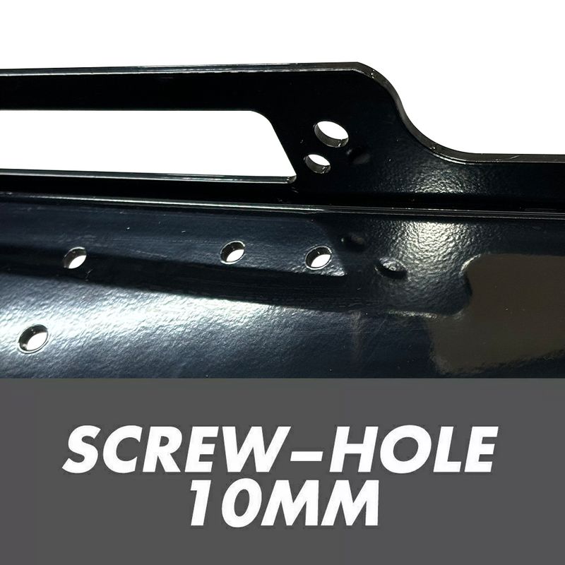 Load image into Gallery viewer, PORIYA Winch Mounting Plate Cradle Steel 8000-14500lbs Universal Truck Trailer
