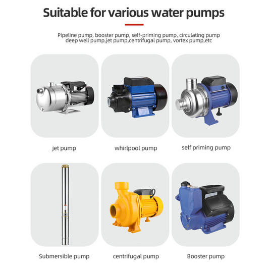 PORIYA Peripheral Water Pump QB60 QB80 Garden Boiler Car Wash Auto Controller