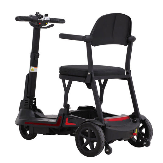 PORIYA 13KG Electric Mobility Scooter Lithium Power Folding 3 Wheel Airline Lightweight