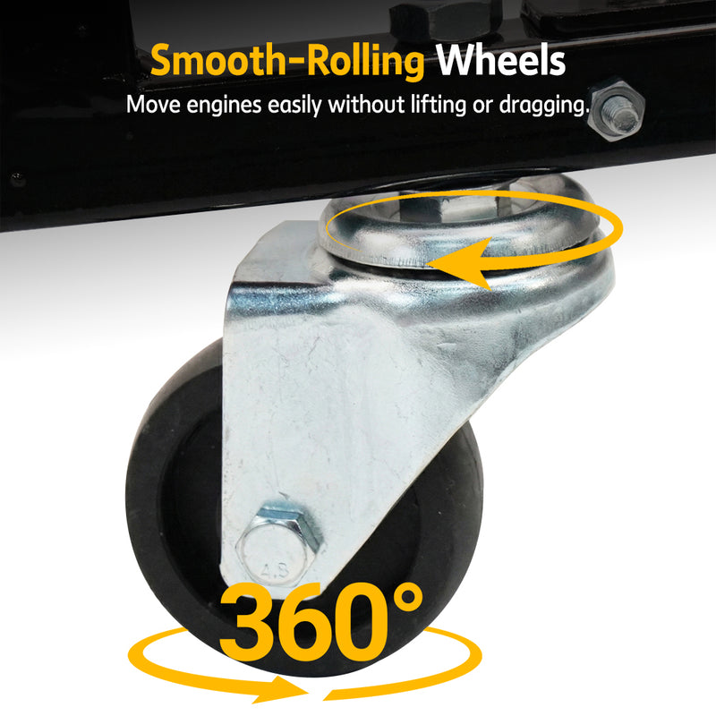 Load image into Gallery viewer, PORIYA Engine Cradle Complete With Wheels compatible with Holden/Chevy LS Engine
