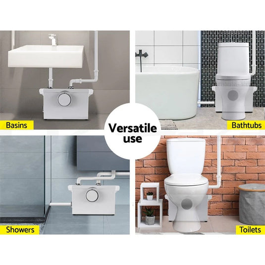 PORIYA Macerator Sewerage Pump Waste Water Marine Toilet Disposal Laundry Unit