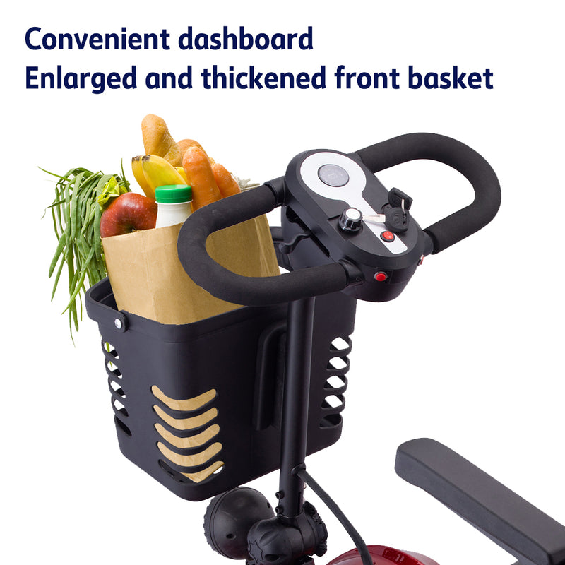Load image into Gallery viewer, PORIYA Electric Mobility Scooter Electric Motorised Power Portable Folding
