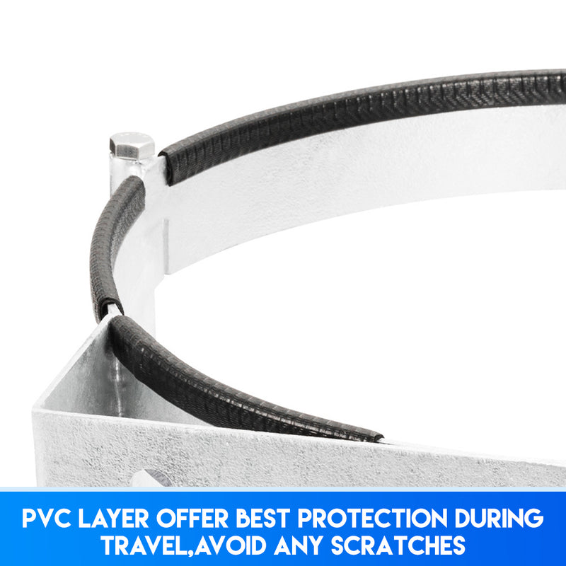 Load image into Gallery viewer, PORIYA 4.5KG/9KG Gas Bottle Holder Steel Galvanized Lockable Camper Trailer Caravan 4WD
