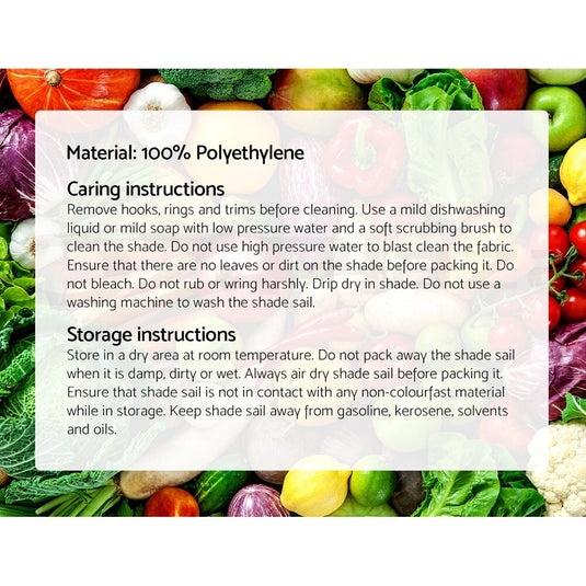 UV Mesh Roll 30%, 50%, 90% Sun Shades Outdoor Garden Cover, Instahut Shade Cloth