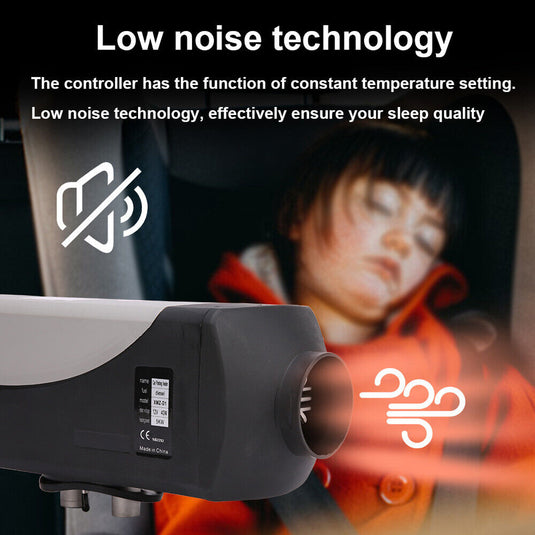PORIYA Diesel Air Heater 12V 8KW Bluetooth App LCD Display for Bus RV Indoors