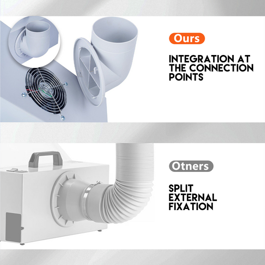 PORIYA Airbrush Spray Booth Portable Hobby Airbrush Paint Spray Booth for Models