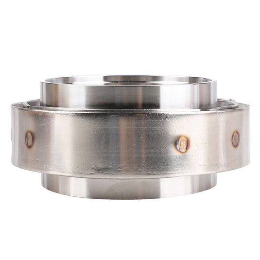 PORIYA 2.5" 64mm V-Band Vband Clamp Stainless Steel Flange Exhaust PipeTailpipe