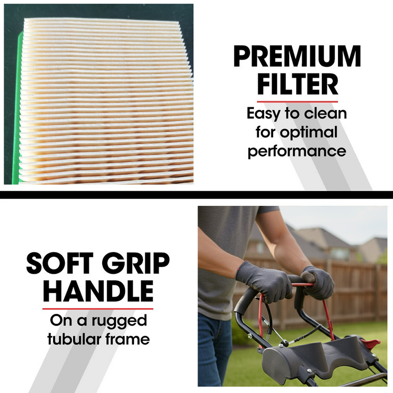 Load image into Gallery viewer, PORIYA 20" Self-Propelled Lawn Mower 220cc 4-Stroke Engine oil Push Lawnmower
