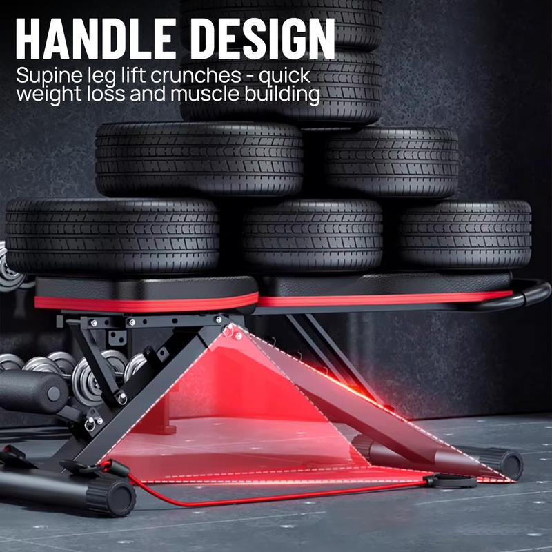 Load image into Gallery viewer, PORIYA Adjustable Dumbbell Weight Bench Full Body Workout Foldable Incline Decline Gym
