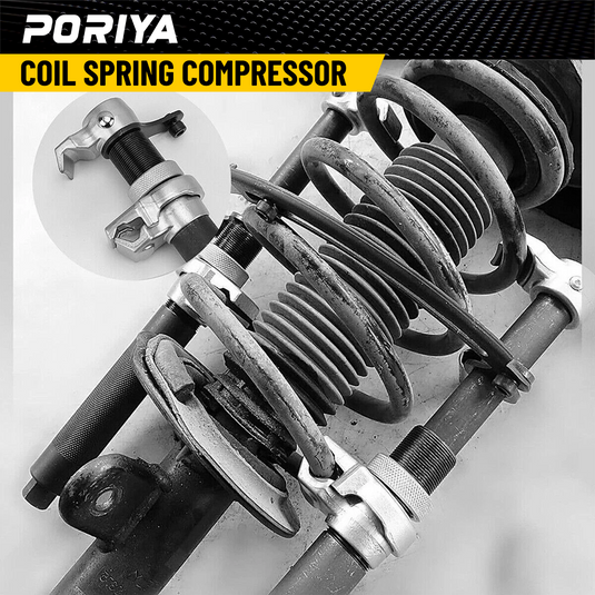 PORIYA Heavy Duty Coil Spring Compressor Suspension Spring Clamp With Safety Bracket
