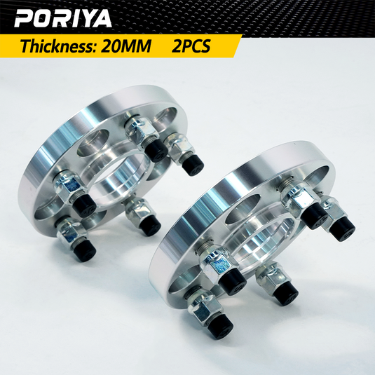 PORIYA 5x114.3 20mm Wheel Spacers For FORD FALCON XT XF EA EB ED EF EL to BA BF FG 2PCS