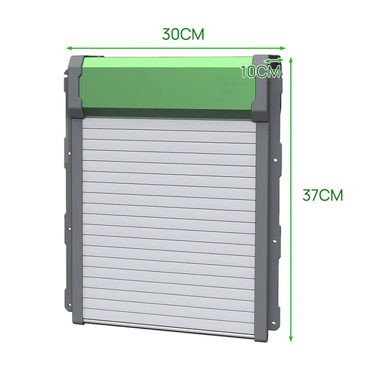 PORIYA Solar Chicken Coop Door Opener Automatic Timer Auto Light Sensor Remote Control
