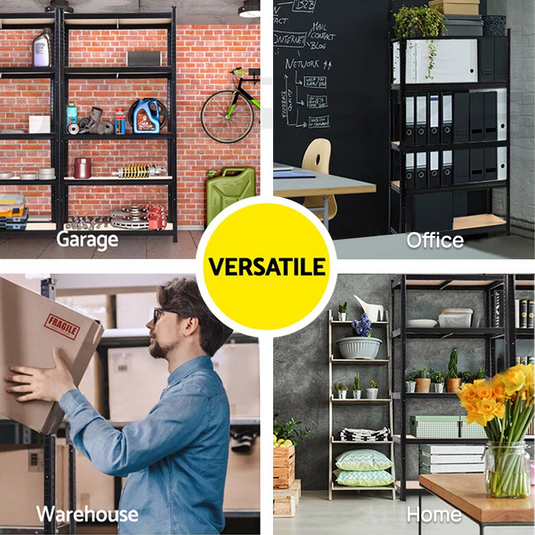 PORIYA 1.8M Warehouse Rack Garage Shelving Pallet Racking Storage Shelves Steel