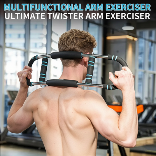 Training Adjustable Arm Trainer 3 Levels Chest Twister Home Workout Detachable