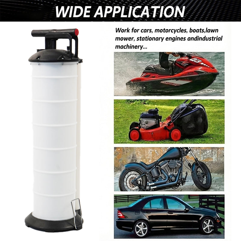 Load image into Gallery viewer, PORIYA 7L Waste Oil Fluid Suction Manual Extractor Pump Vacuum Fuel Car Boat Transfe
