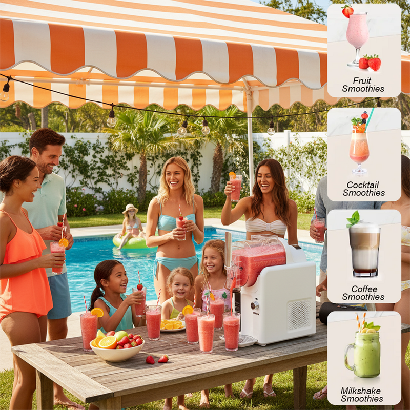 Load image into Gallery viewer, PORIYA 2L Slushie Machine Frozen Drink Maker Home Fast Chilling Self Cleaning
