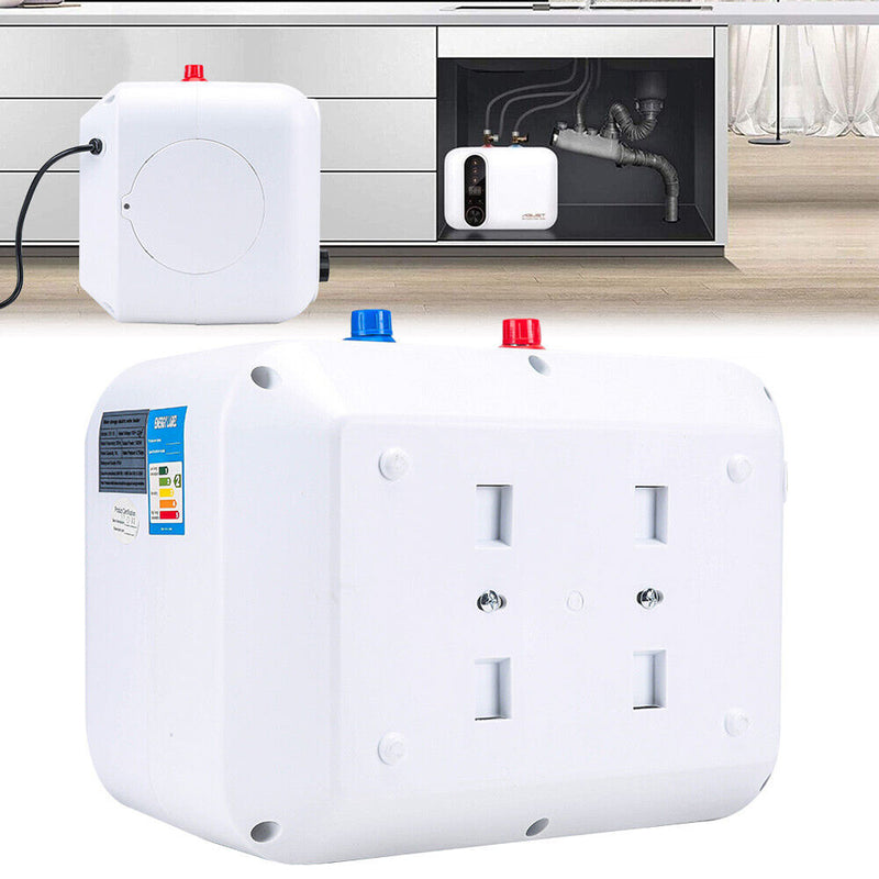 Load image into Gallery viewer, PORIYA 10L Electric Instant Tankless Hot Water System Heater Under Sink Shower Portable
