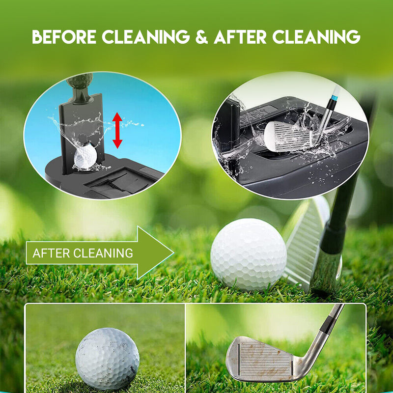 Load image into Gallery viewer, Golf Cart Ball Club Washer Cleaner Set for Yamaha Club Car EZGO Cart Accessories
