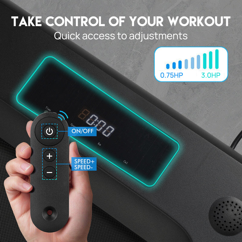 Load image into Gallery viewer, Treadmill Electric Walking Pad Home Office Gym Fitness Remote Control

