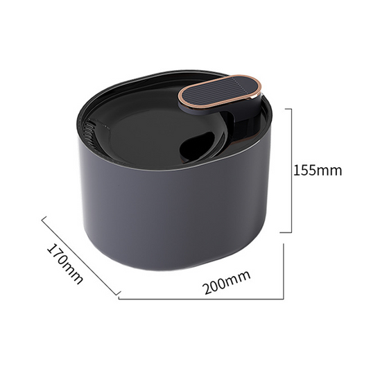 PORIYA 3L Pet Water Fountain Cat Dog Automatic Electric Drinking Dispenser Filter