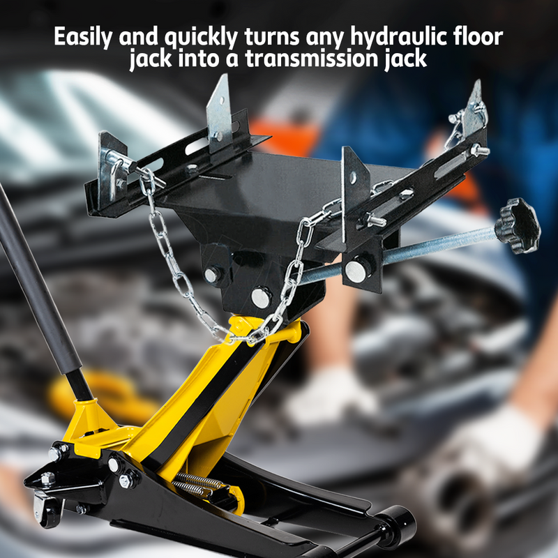 Load image into Gallery viewer, PORIYA Transmission Jack Adapter 500KG Automotive Car Gearbox Removal Trolley Adaptor
