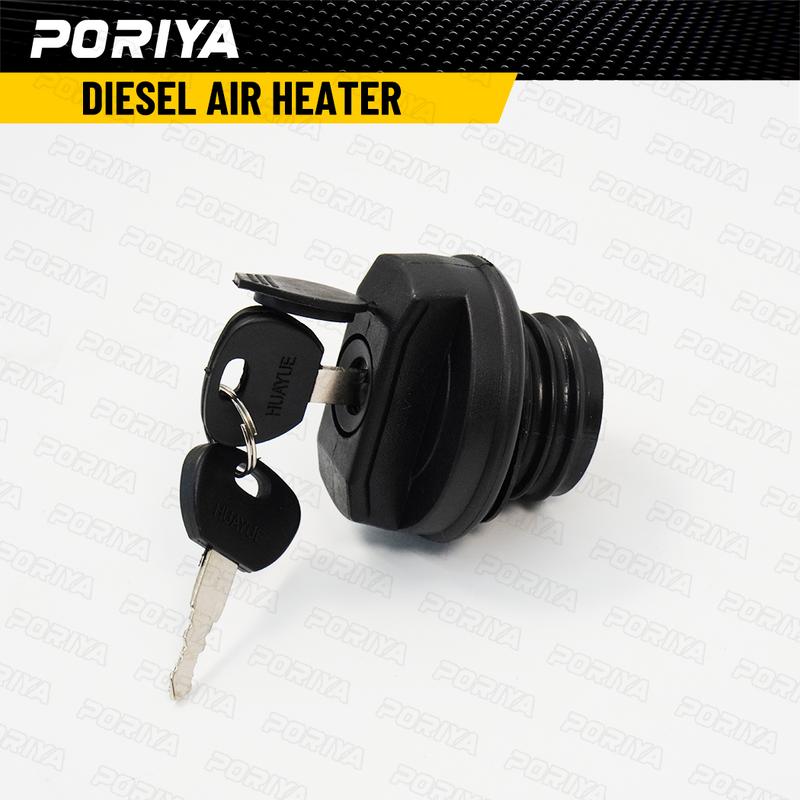 Load image into Gallery viewer, PORIYA 7L Air Diesel Heater Fuel Tank Oil With Lock Stainless Steel For Car Truck
