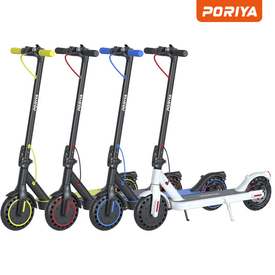 PORIYA Electric Scooter Adult 900W 40KM/H 50KM Foldable Portable Travel E Bike w/ APP