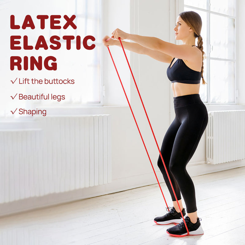 Load image into Gallery viewer, Eco Resistance Bands Biodegradable Natural Latex Yoga/Pilates/Home Workouts
