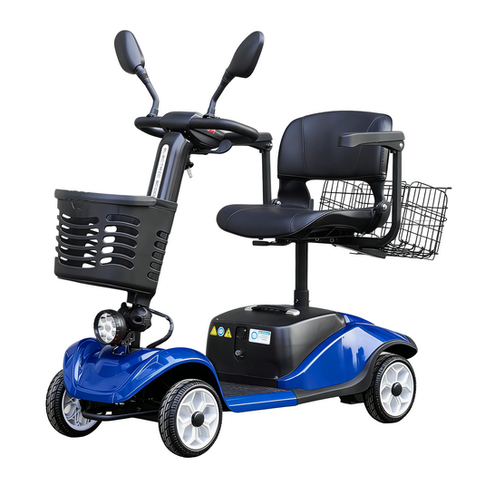 PORIYA Electric Mobility Scooter Electric Motorised Power Portable Folding 35KM Range