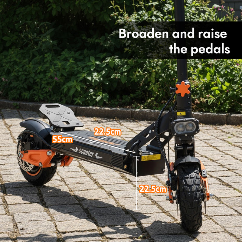 Load image into Gallery viewer, PORIYA Electric Scooter 4000W 70KM/H Dual-Drive Foldable Portable Adult Off Road E-Bike
