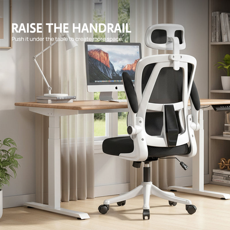 Load image into Gallery viewer, PORIYA Home Office Chair Executive Mesh Fabric Computer Seat Ergonomic Chair
