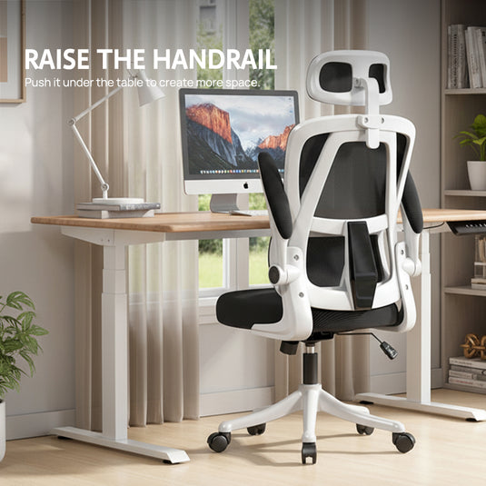 PORIYA Home Office Chair Executive Mesh Fabric Computer Seat Ergonomic Chair