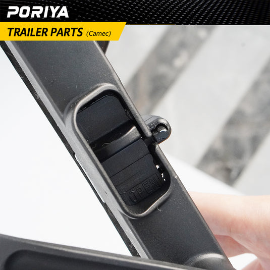 PORIYA Camec Caravan 3 Point Main Door Lock Right Hand Side Hinge with Barrel ＆ Keys