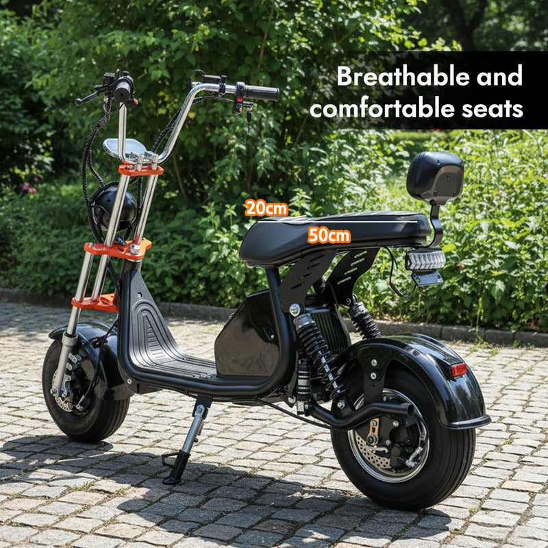 Load image into Gallery viewer, PORIYA Electric Scooter 2000W 60KM/H 50KM Adult 13" Off Road Travel E-Scooter
