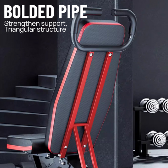 PORIYA Adjustable Dumbbell Weight Bench Full Body Workout Foldable Incline Decline Gym