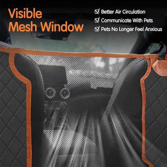 PORIYA Premium Pet Car Seat Cover Hammock Non-Slip Protector Mat Waterproof Cat Dog