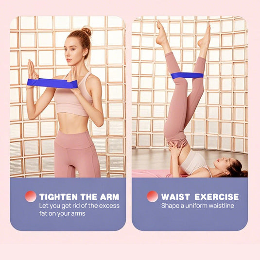 Non Slip Eco Friendly Resistance Bands for Full-Body Workouts  Home Fitness