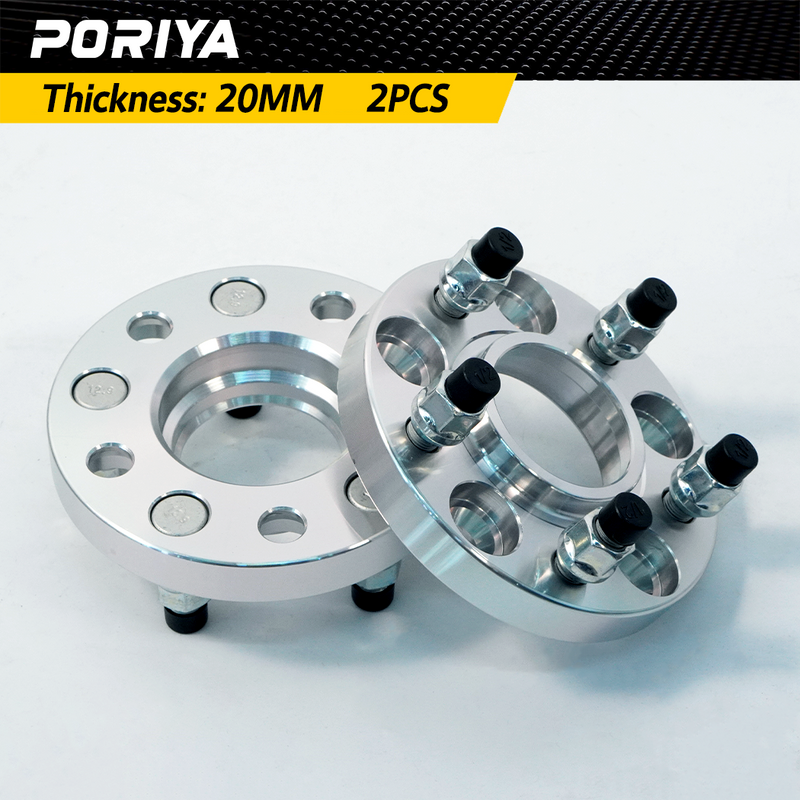 Load image into Gallery viewer, PORIYA 5x114.3 20mm Wheel Spacers For FORD FALCON XT XF EA EB ED EF EL to BA BF FG 2PCS
