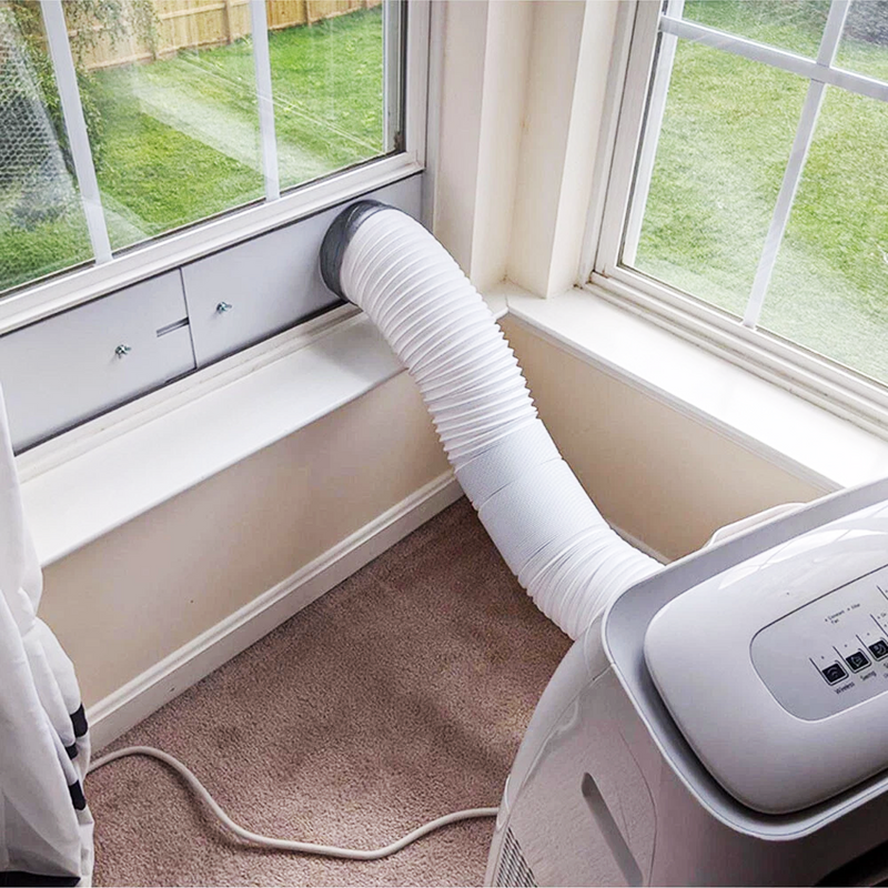 Load image into Gallery viewer, PORIYA 1.5/2/3M Flexible Exhaust Duct Ventilator Pipe Air Conditioner Vent Hose Duct
