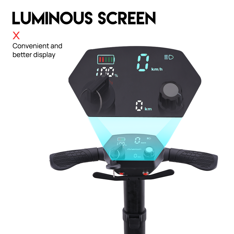 Load image into Gallery viewer, 16KG Electric Mobility Scooter Lithium Motorised Foldable w/ Storage Basket
