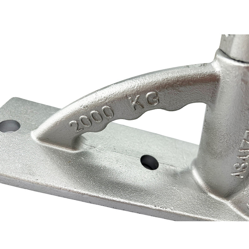 Load image into Gallery viewer, PORIYA Trailer Coupling Galvanised 2Hole Quick Release Hitch 2000kg 50mm Tow ADR 4177.3
